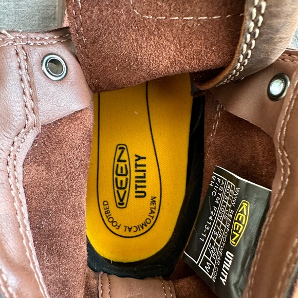 NEW 10 KEEN Utility Women's San Jose 6” Alloy Toe Wedge Work Boots - Picture 4 of 11